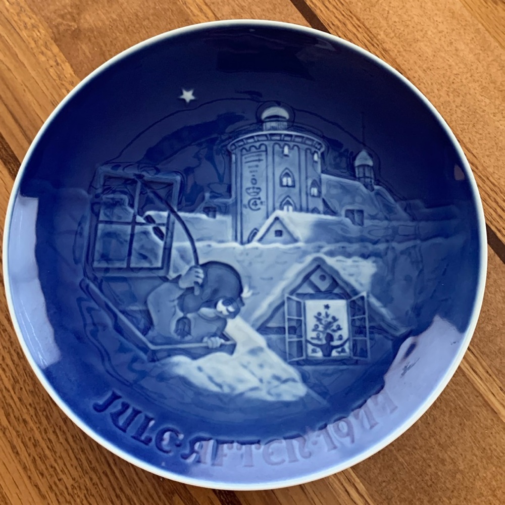 Bing & Grondahl 1977 Jule After CollectoPlate